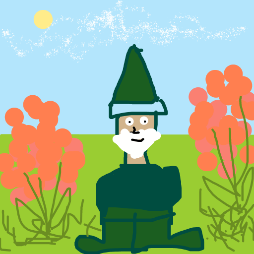 Gnome drawing by last-graph-force