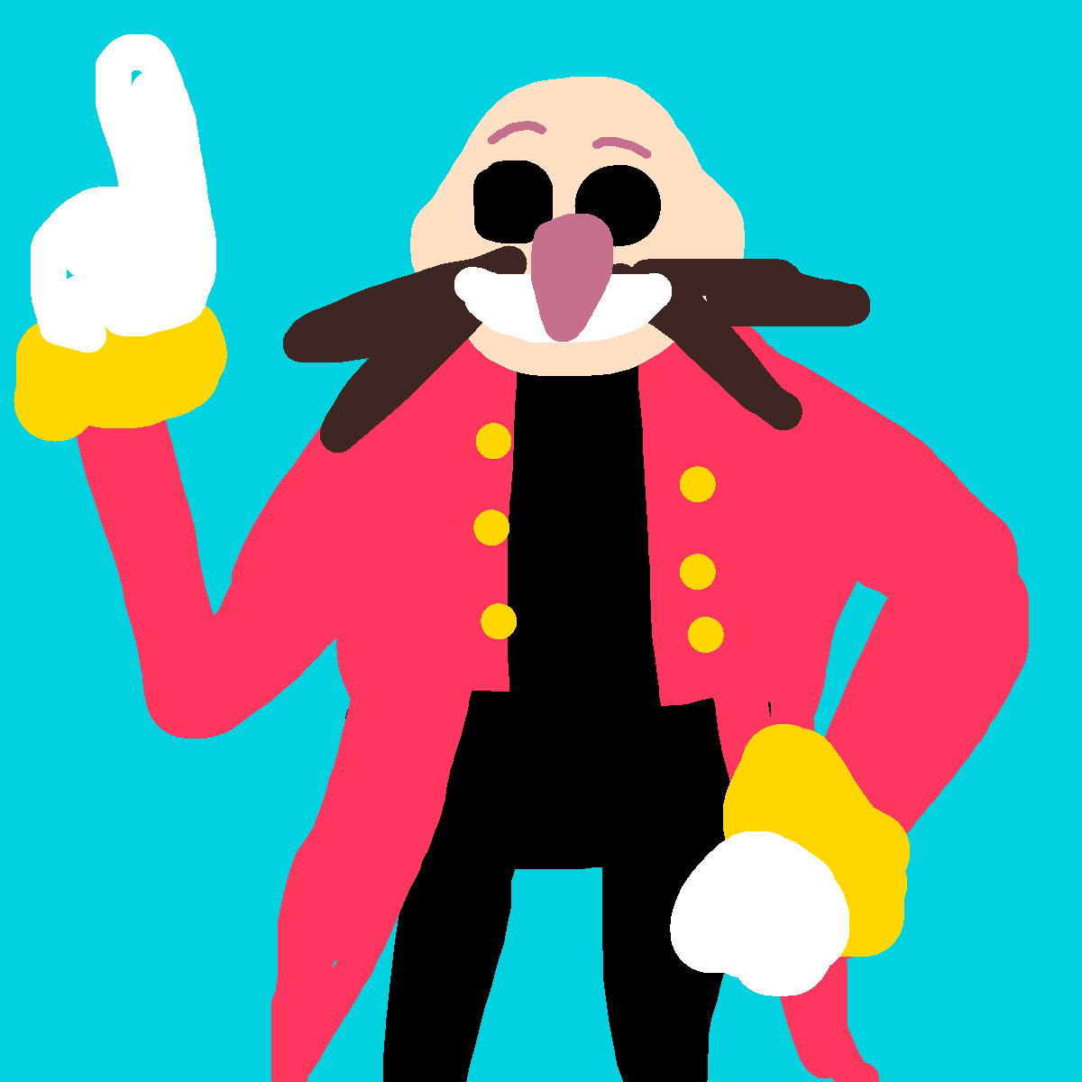 Dr Eggman drawing by knoxy