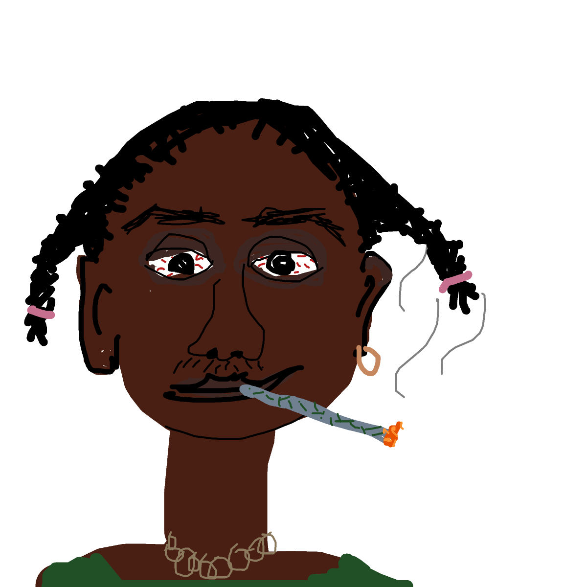 Snoop Dogg drawing by loddie