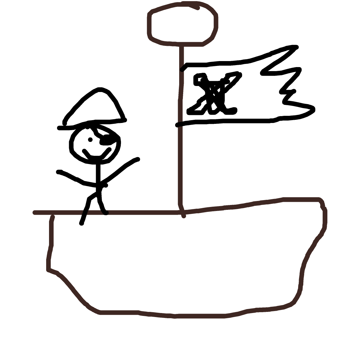 Pirate Ship drawing by berry-sonic-smith