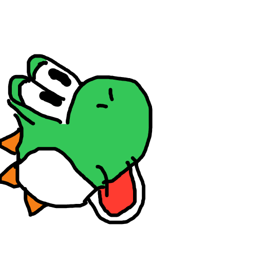 Yoshi drawing by paradutchman