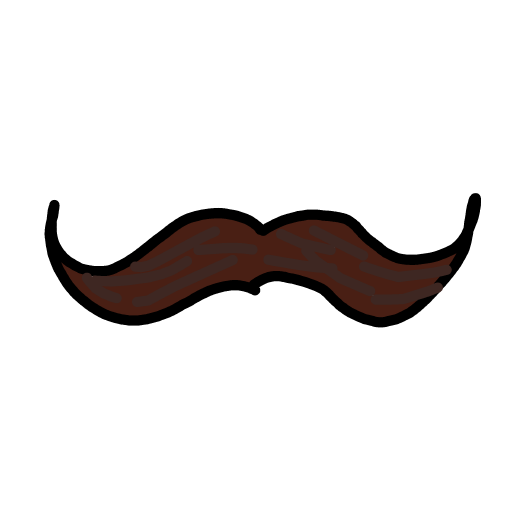 Mustache drawing by sonic-bold-major