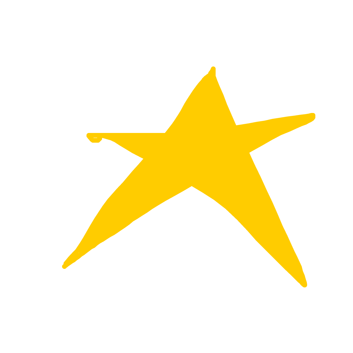 Star drawing by bia