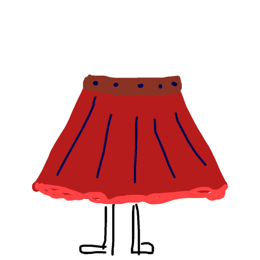 Skirt drawing by grand-bold-peak