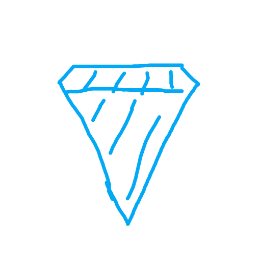 Diamond drawing by juice