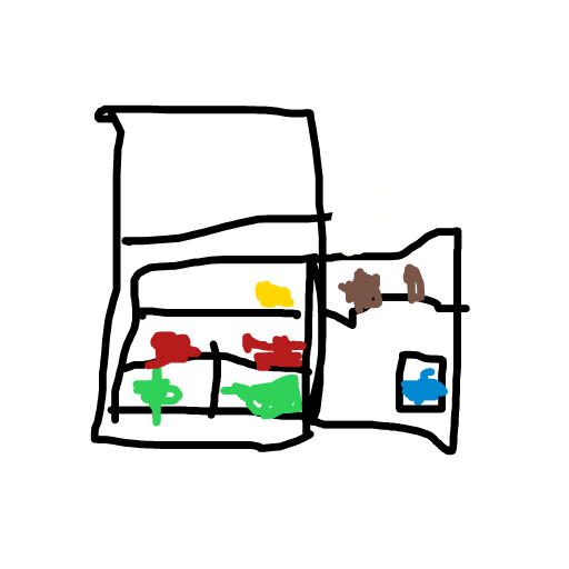 Fridge drawing by troy