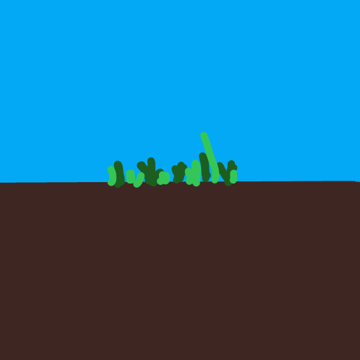 Grass drawing by Guardianoflives