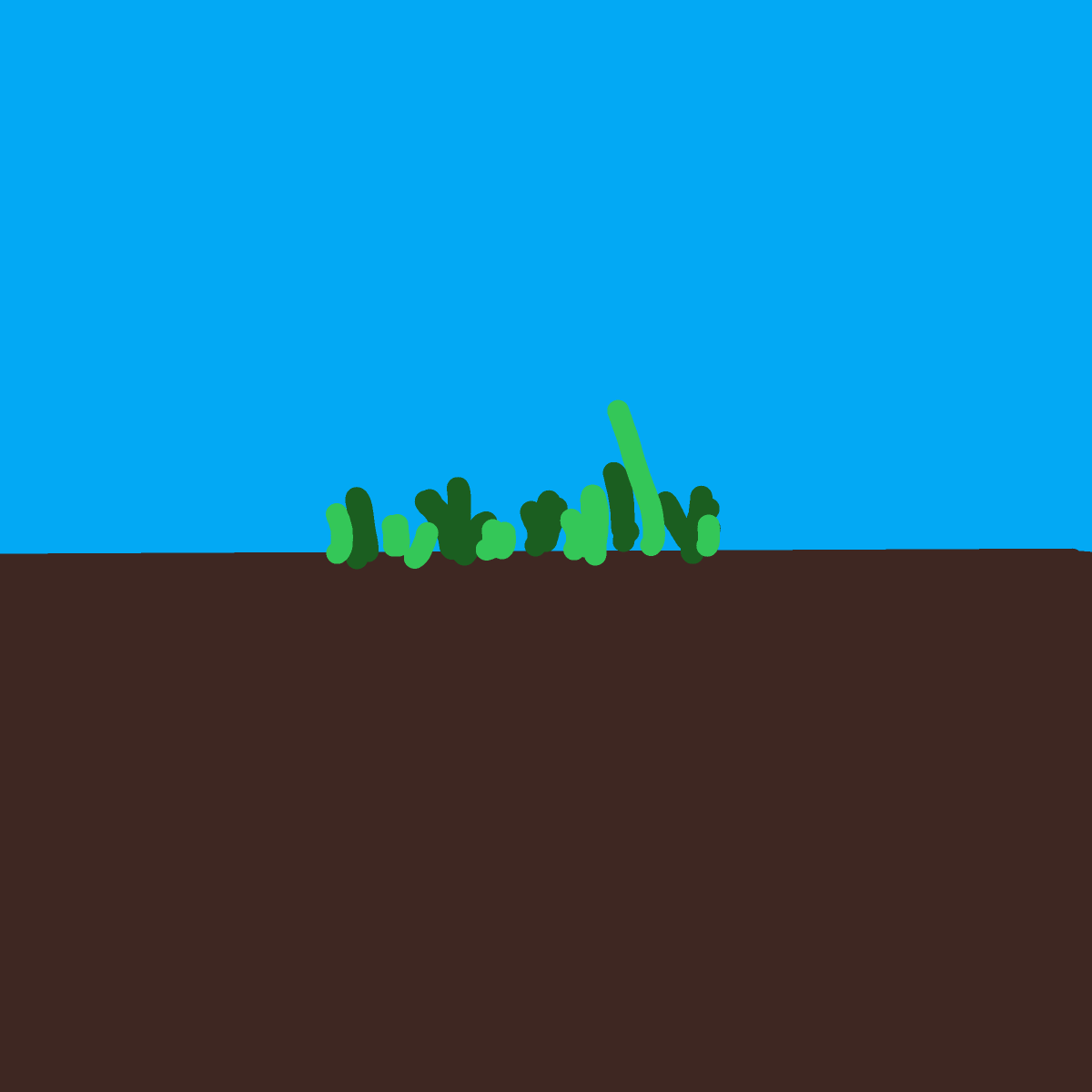 Grass drawing by Guardianoflives