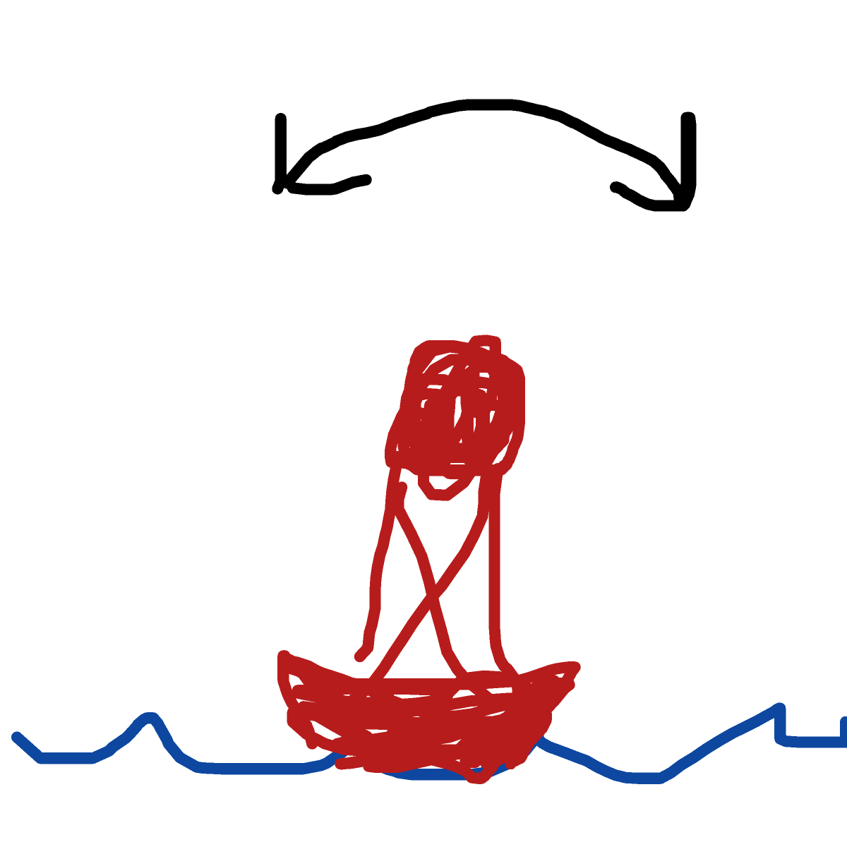 Buoy drawing by rust-true-valor