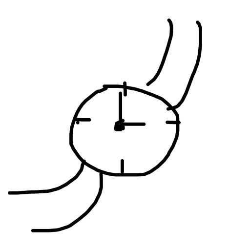 Watch drawing by bia