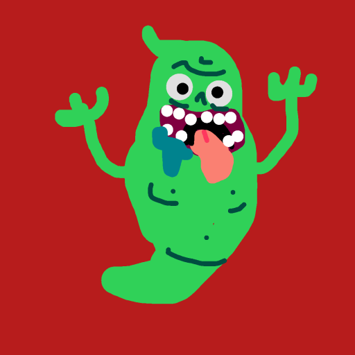 Slimer drawing by knoxy