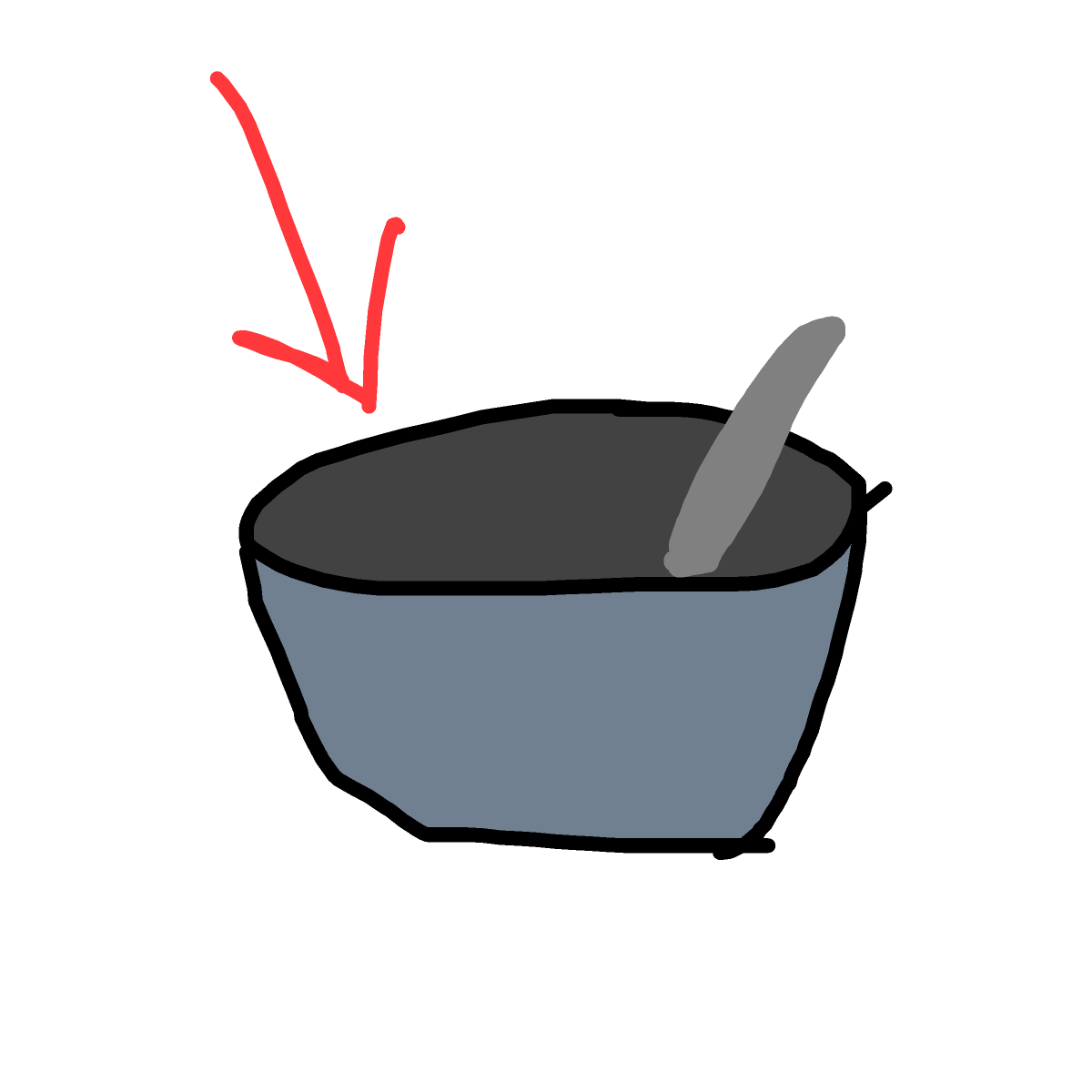 Bowl drawing by hatben