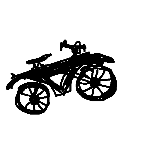 Bicycle drawing by blue-star-spire