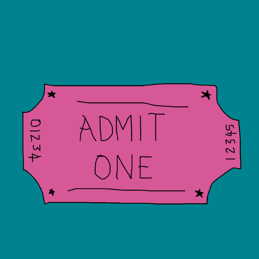 Ticket drawing by krissywissy