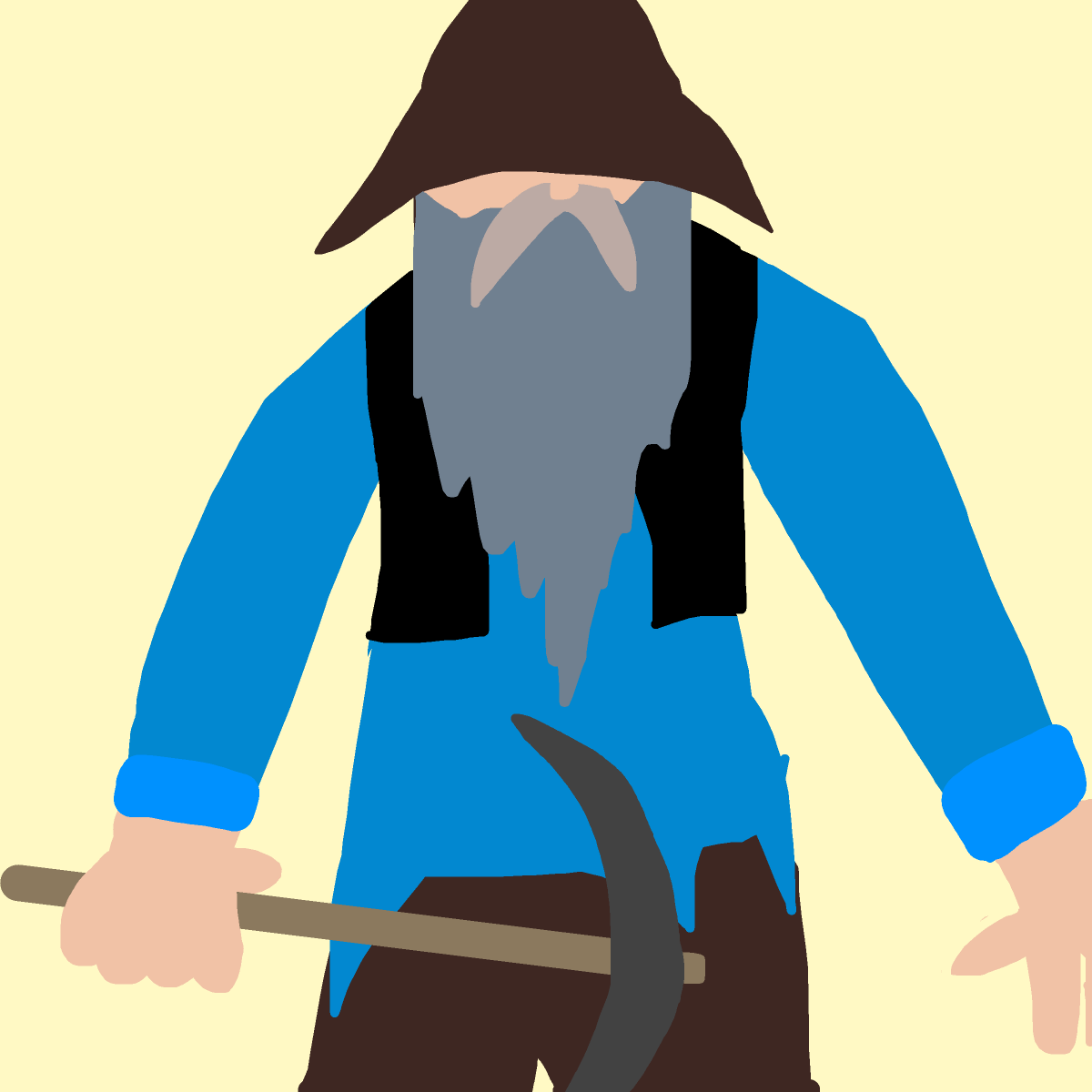 Miner 49er drawing by jashezilla