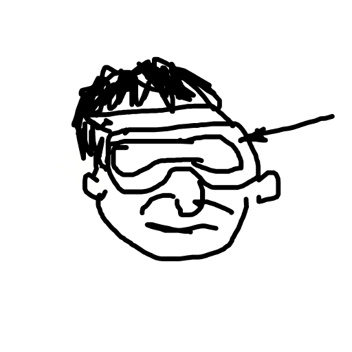 Goggles drawing by delta-hyper-spire