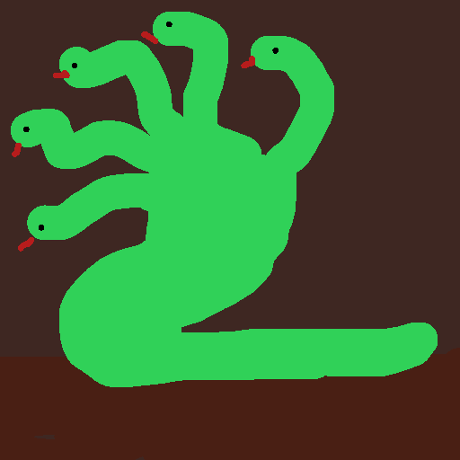 Hydra drawing by jashezilla