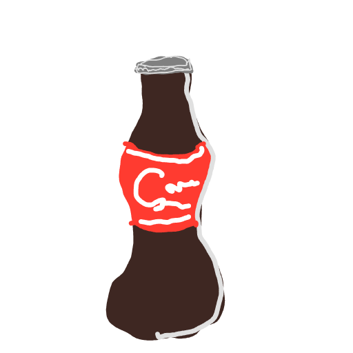 Soda drawing by Guardianoflives