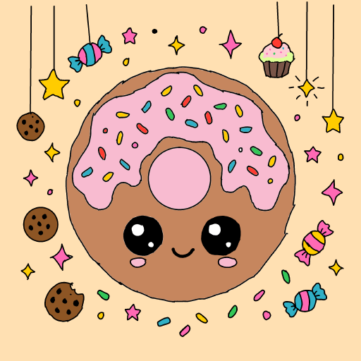 Donut drawing by true-wide-bard