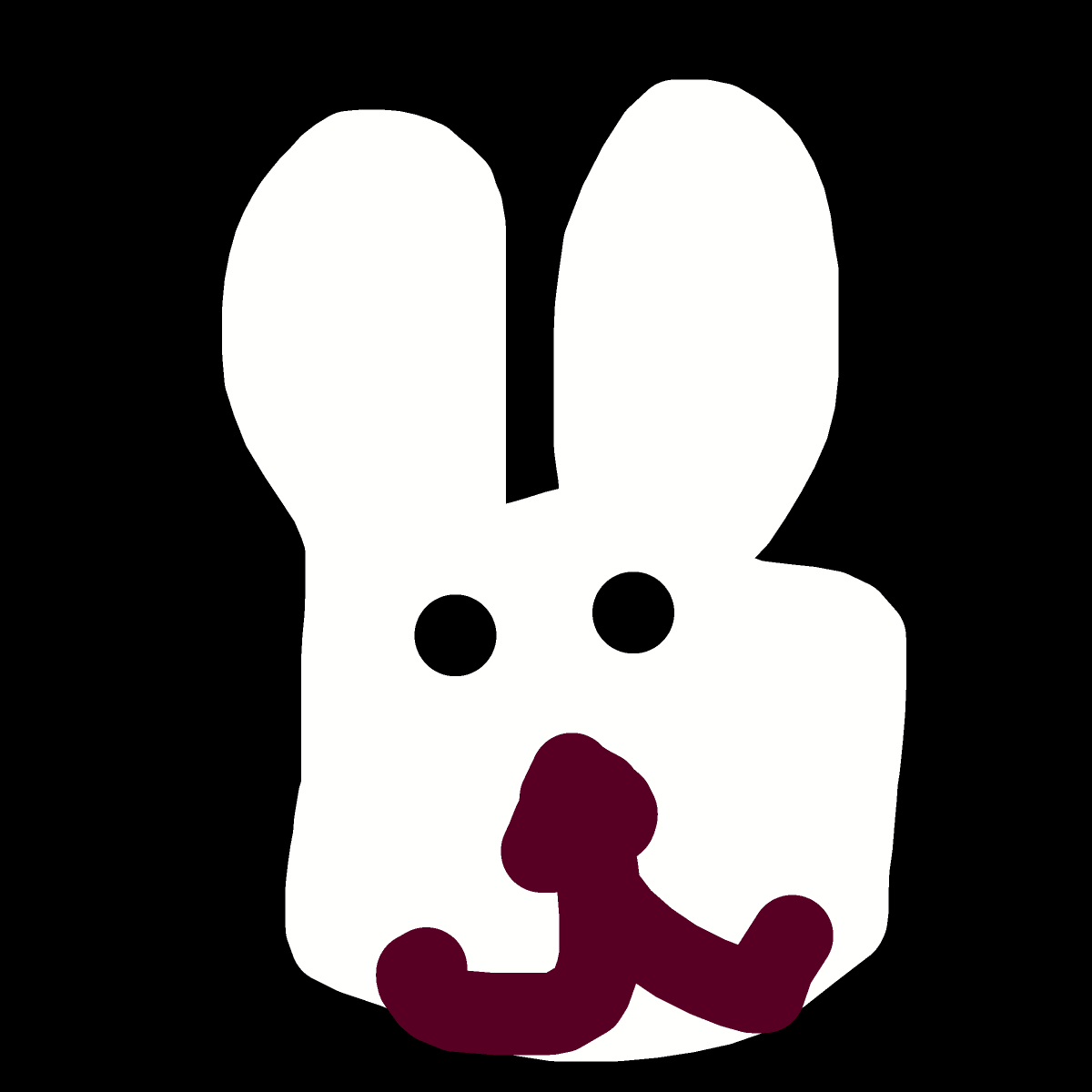 White Rabbit drawing by countnicula