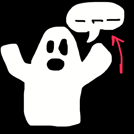 Boo drawing by thatladywhocooks