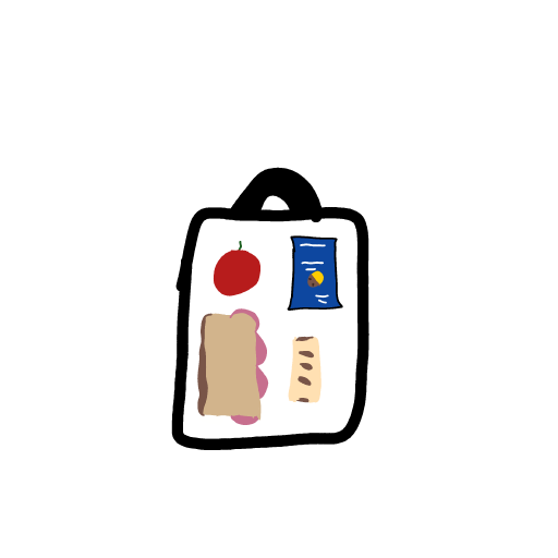 Lunchbox drawing by Cwis448