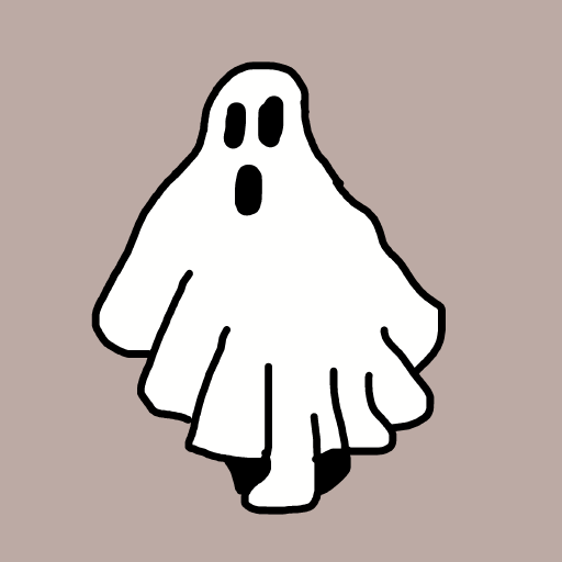 Ghost drawing by ms lady