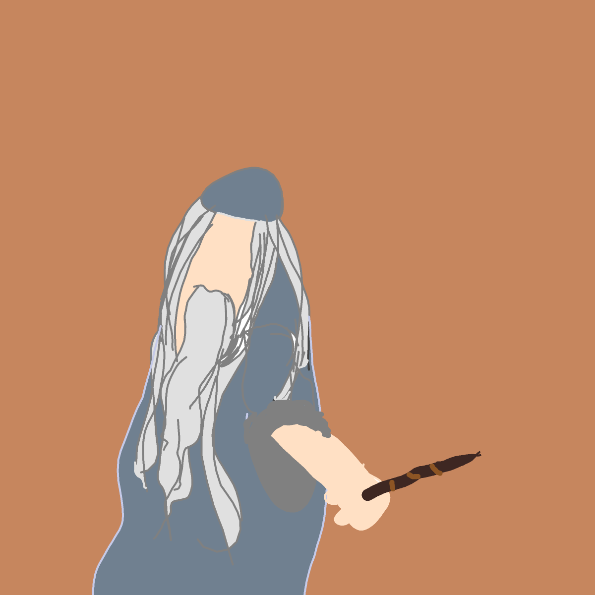 Dumbledore drawing by Placebo
