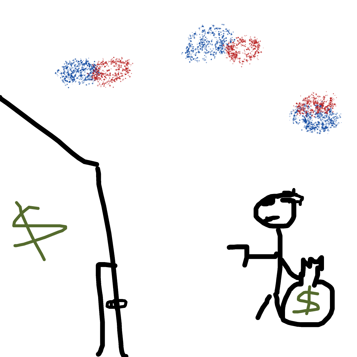 Bank Robbery drawing by vale