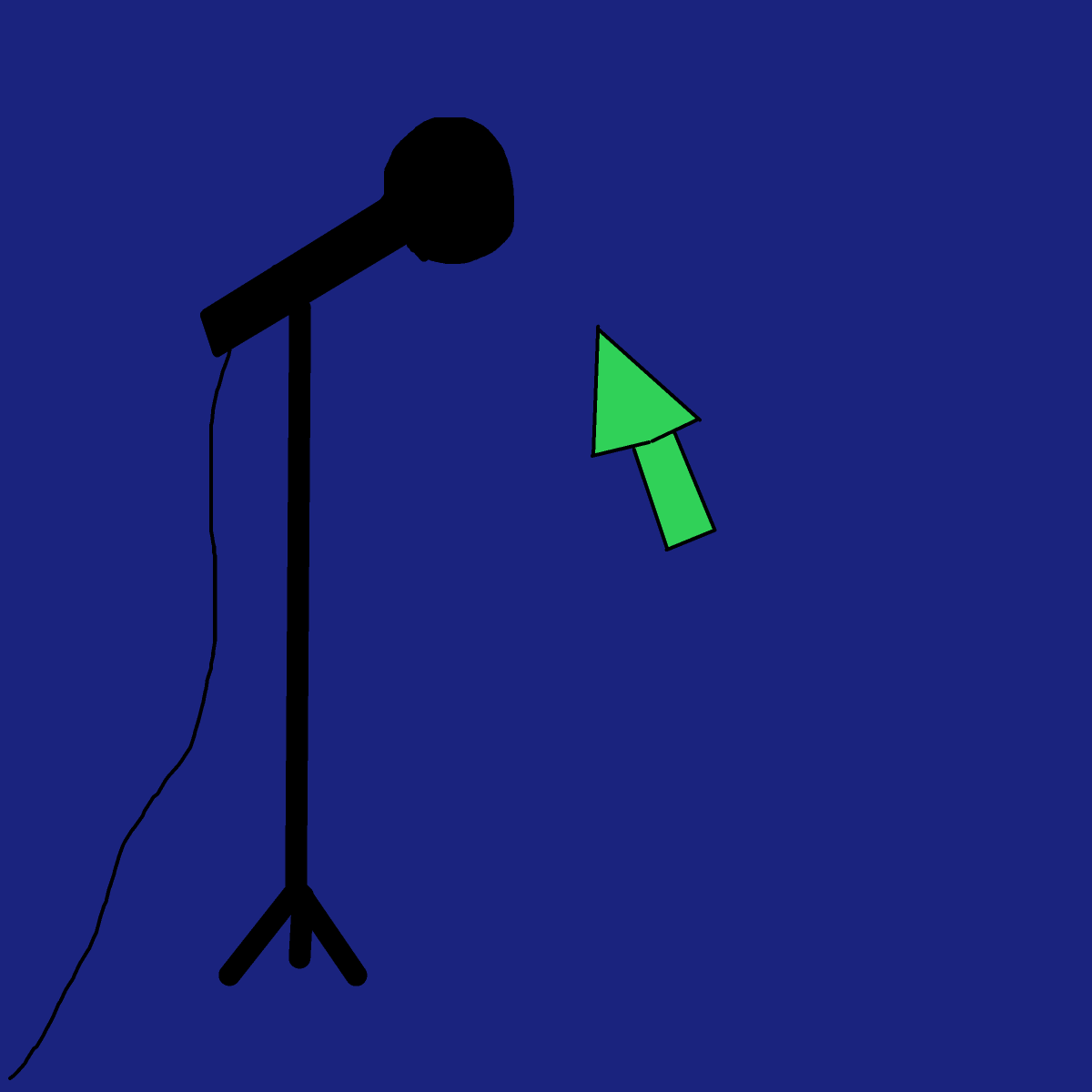 Microphone drawing by johnny boy