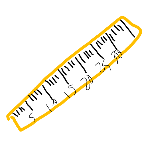 Ruler drawing by mjolnirbear