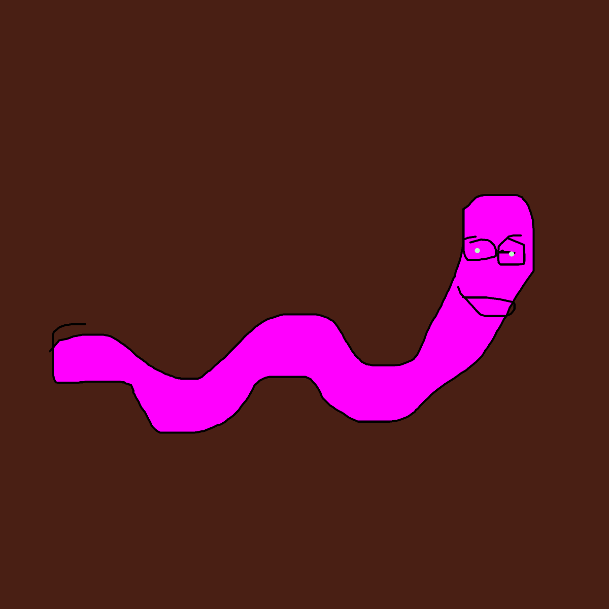 Worm drawing by louie