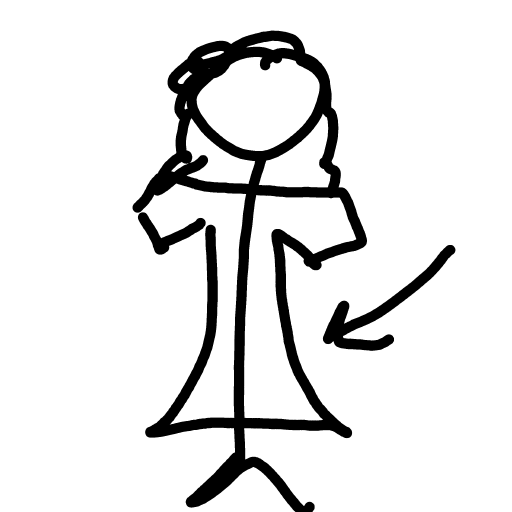 Dress drawing by DannyC
