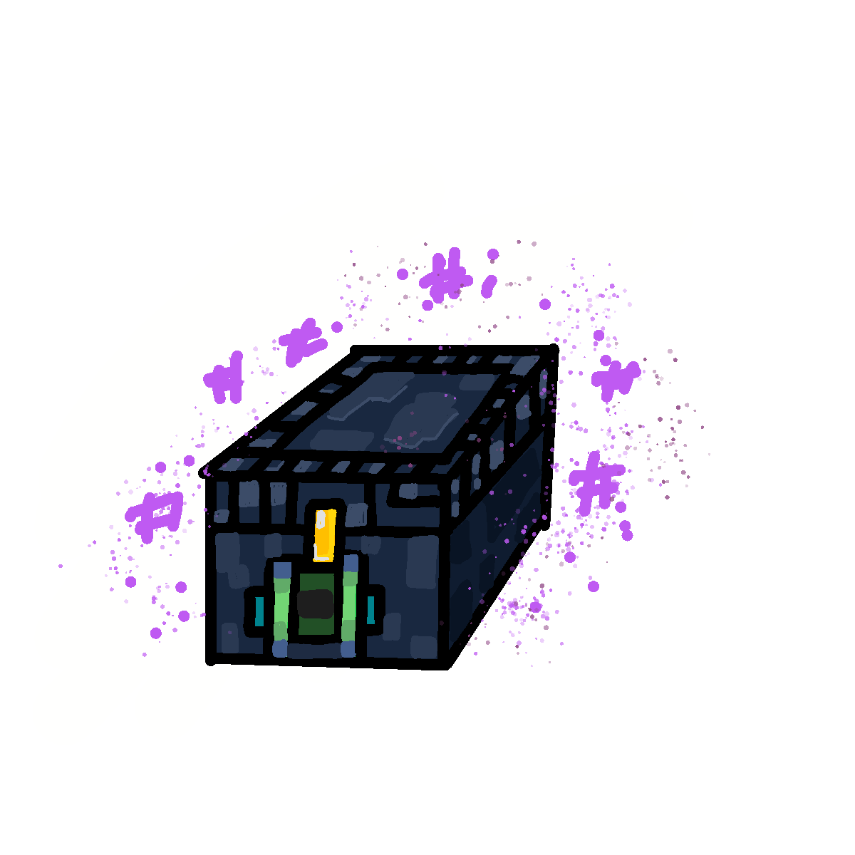 Ender Chest drawing by nammy