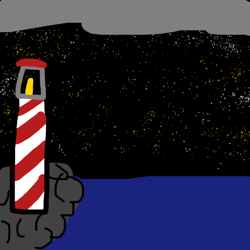 Lighthouse drawing by wind-omega-elite