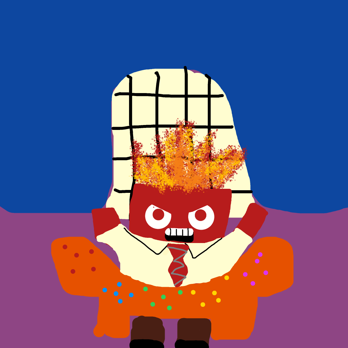 Anger drawing by draw-yo-mama