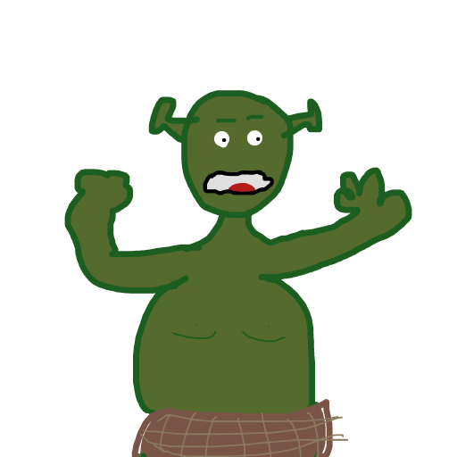 Ogre drawing by clear-cyan-drive