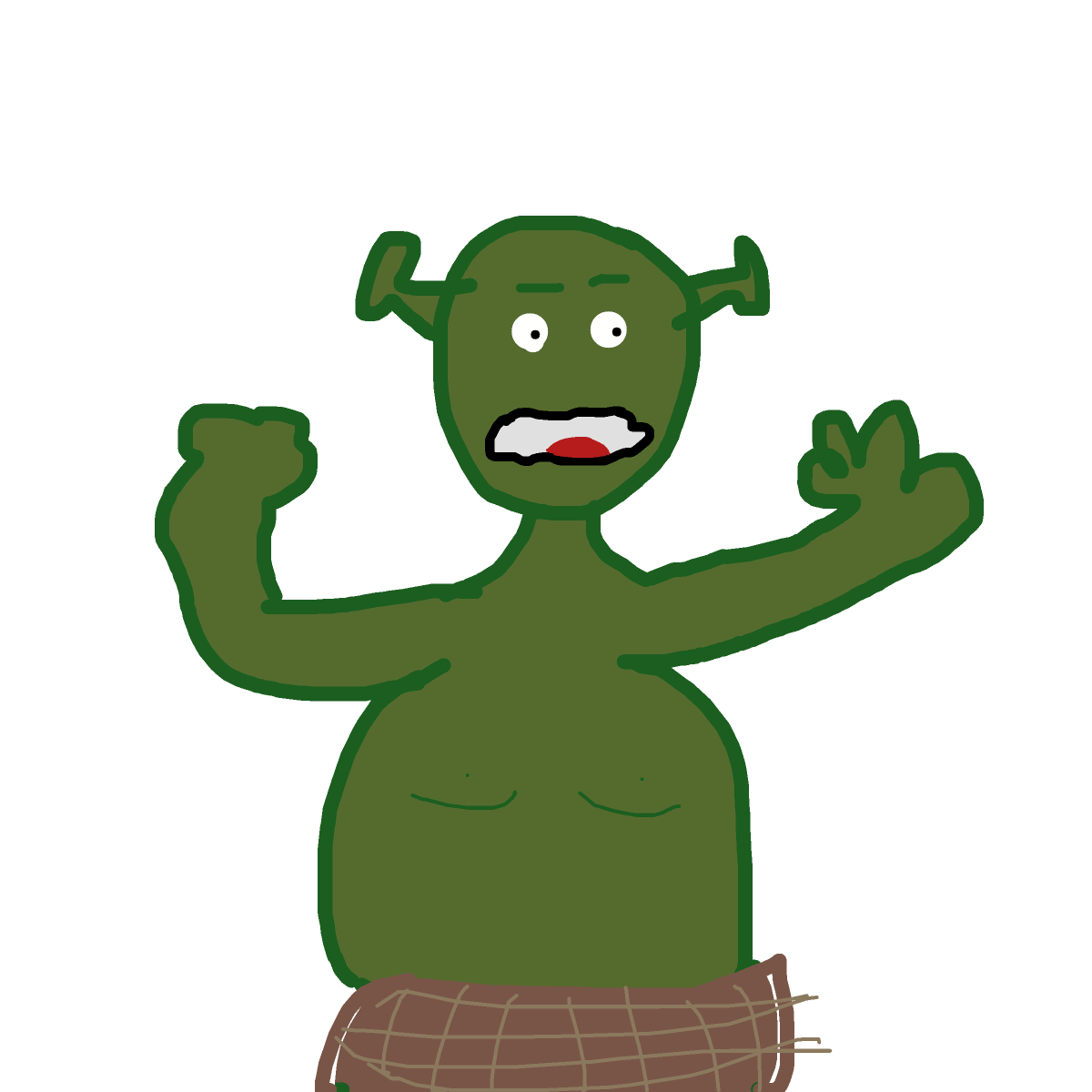 Ogre drawing by clear-cyan-drive
