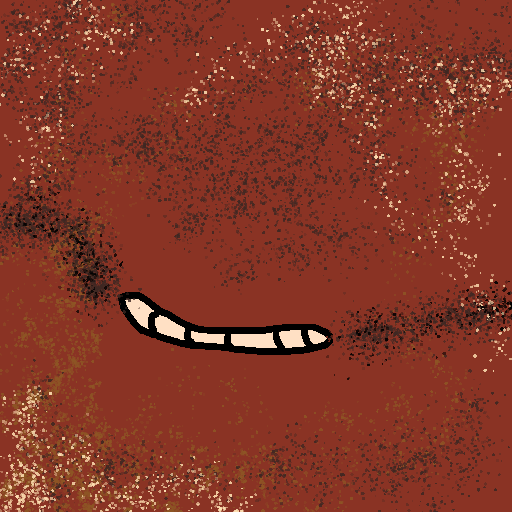 Worm drawing by nammy