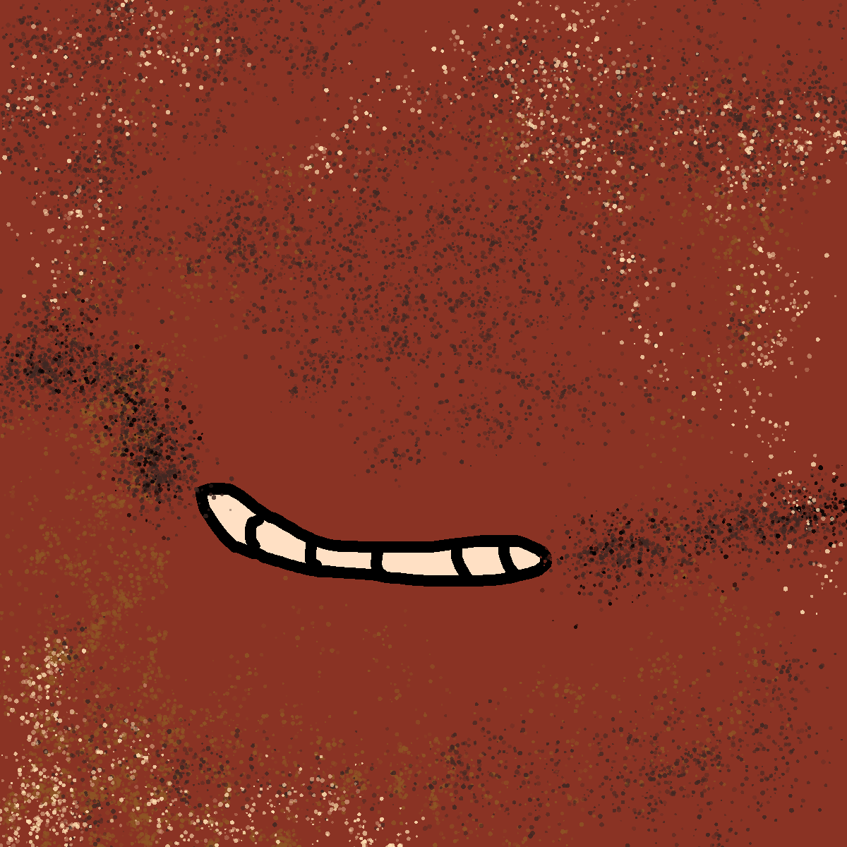 Worm drawing by nammy