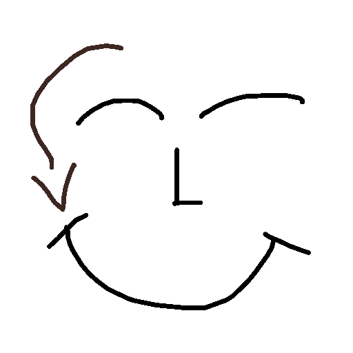 Smile drawing by maite