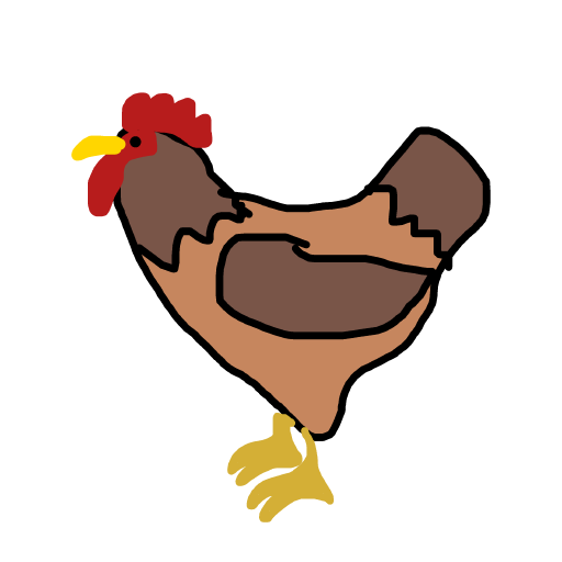 Chicken drawing by countnicula