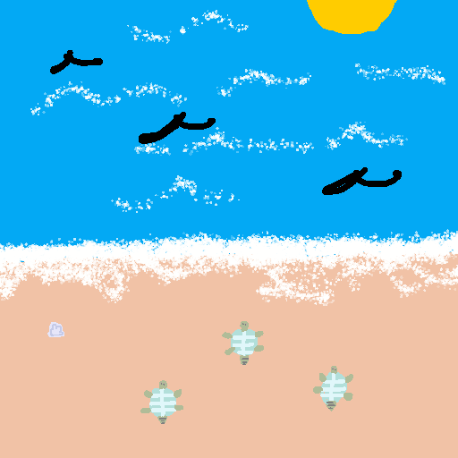 Sea Turtle drawing by color-olive-web