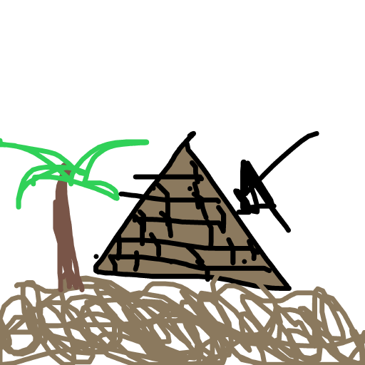 Pyramid drawing by wise-epic-port
