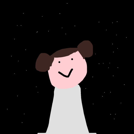 Leia drawing by gurtfro