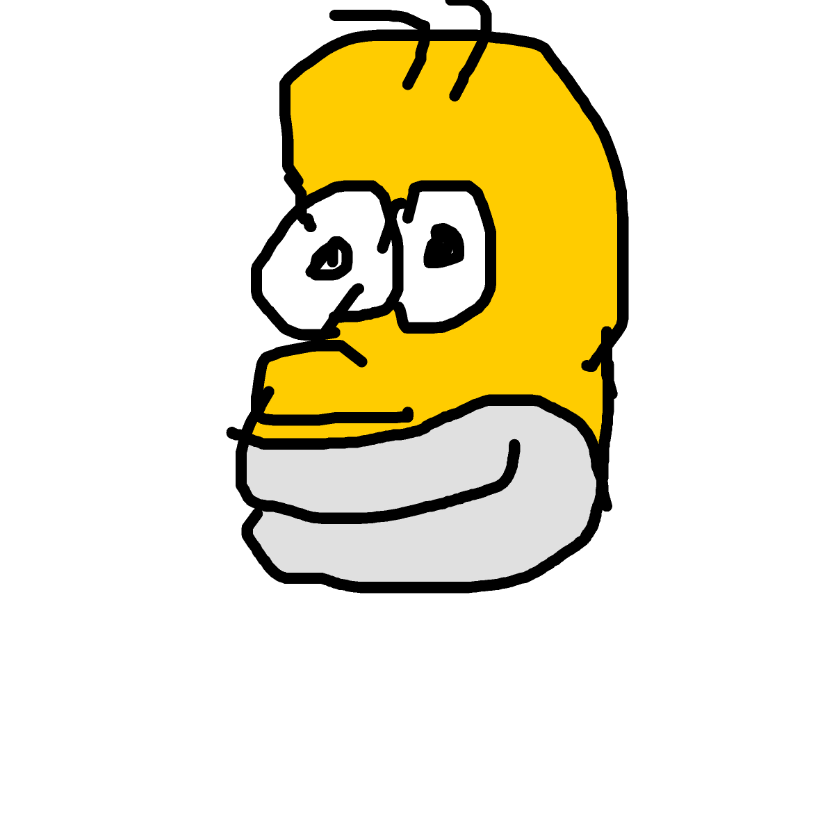 Homer drawing by jopotihnik