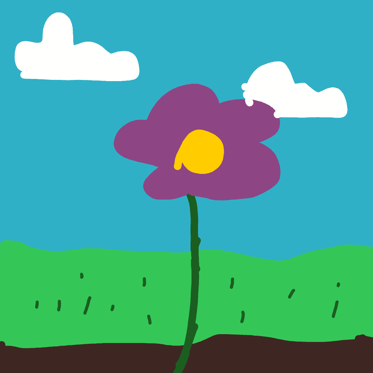 Flower drawing by WonorCisdom