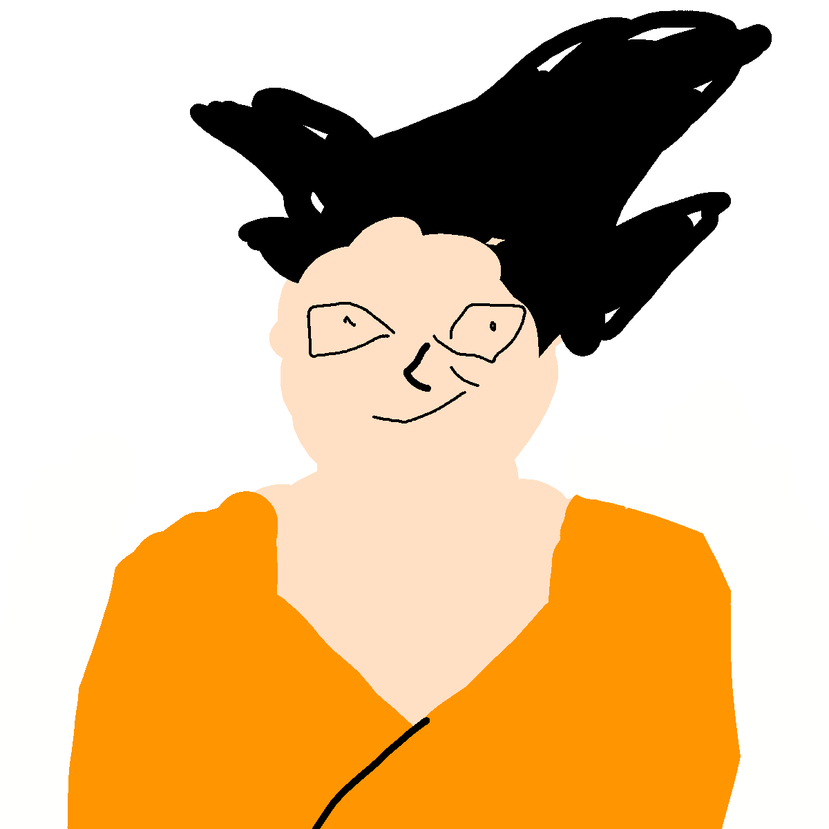 Goku drawing by DirtyJew