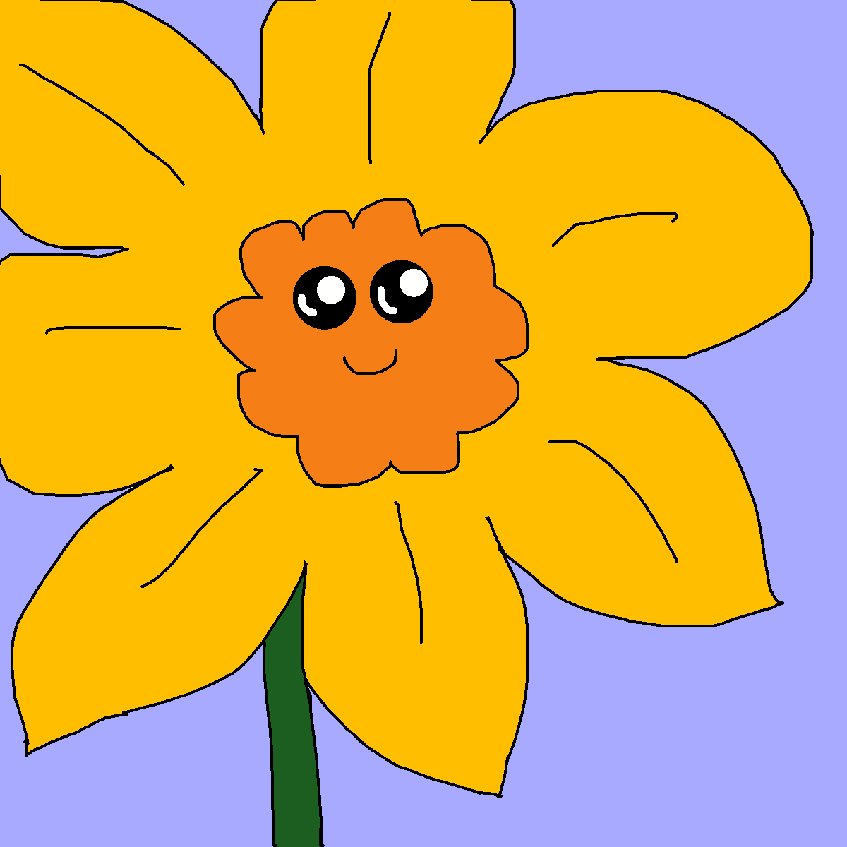 Daffodil drawing by krissywissy