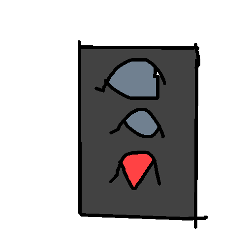 Stoplight drawing by navy-wide-voice
